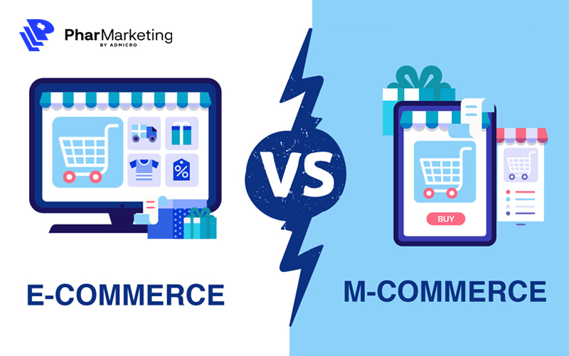 Sự khác nhau giữa e-commerce và mobile commerce